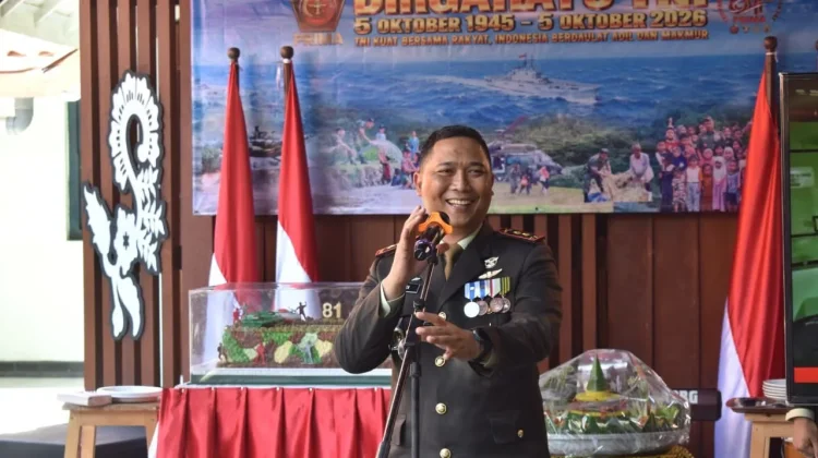 HUT ke-81 TNI, Prajurit Kodim Banyuwangi Diingatkan Jaga Soliditas
