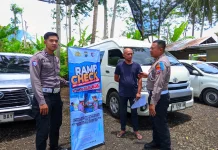 Petugas Gelar Ramp Check di Tempat Wisata Tumpak Sewu