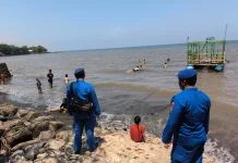Satpolairud Amankan Lokasi Wisata Bahari yang Ramai Pengunjung