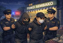 Dua Pelaku Pencurian Toko Sembako Diamankan Polisi