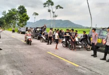 Polisi Amankan Belasan Kendaraan Balap Liar