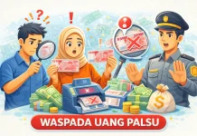 Polresta Banyuwangi Inbau Warga Waspada Peredaran Uang Palsu