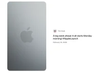 Apple Siapkan “Big Week Ahead” jelang Apple Event Maret 2026