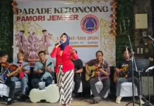 Parade Keroncong PAMORI Jember di Bulan Februari
