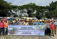Kegiatan KORSA ROW, Jaga Keandalan Pasokan Listrik Situbondo