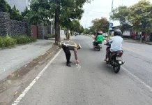 Kecelakaan Tunggal di Jalan Gajah Mada Banyuwangi, Pelajar Meninggal
