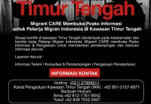 Migrant CARE Desak Perlindungan PMI Konflik Timur Tengah