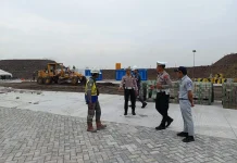 Satlantas Cek Kesiapan Tol Prosiwangi untuk Jalur Mudik
