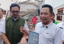 Tinjau Atap Ambruk GKJW, Bupati: Keselamatan Utama