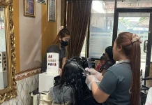 Menjelang Hari Raya Salon Kecantikan di Lumajang Diserbu Pelanggan