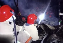 Kandang Terbakar di Kalipuro Banyuwangi, Enam Kambing Terpanggang