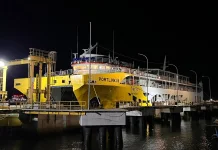 KMP Portlink VII Terbakar di Pelabuhan Ketapang Banyuwangi