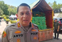 Gerakan Pangan Murah Polres Bondowoso Diserbu Warga