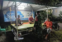 TNI di Lumajang Turut Jaga Kamtibmas jelang Hari Raya