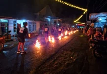 Tradisi Pitu Likuran Meriahkan Dusun Cawang Desa Benelan Kidul