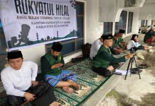 Rukyatul Hilal Bondowoso: Tidak Tampak Hilal