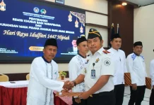 Hari Kemenangan, Tiga Warga Binaan Langsung Hirup Udara Bebas