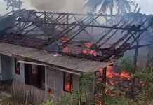 Kebakaran Hanguskan Rumah Fadil Kopi Ratu Klungkung