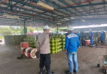 Polsek Pasirian Lumajang Pantau Stok LPG, Warga Tidak Boleh Panik