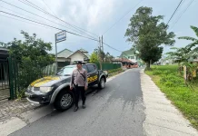 Polisi di Lumajang Pantau Rumah Warga yang Ditinggal Mudik