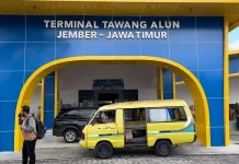 Arus Balik Berlanjut, Pergerakan Penumpang Terminal Tawang Alun Fluktuatif