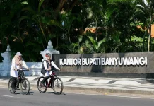 ASN Banyuwangi Didorong Bersepeda ke Kantor