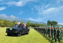 Lepas Satgas Yonif 514 ke Lebanon, Dandim: Mohon Doa Restu