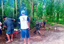 Warga Papringan Klakah Lumajang Bersihkan Irigasi Demi Pertanian