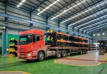 INKA Banyuwangi Kirim 60 Gerbong Datar ke Palembang