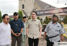 Tinjau Progres Food Street, Fawait: Target Rampung Akhir Tahun Ini