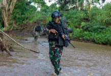 Prajurit Batalyon Infanteri 3 Marinir Asah Naluri Tempur