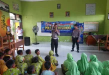 Satlantas Sosialisasi Bahaya Motor Listrik ke Sekolah-sekolah