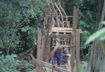 Bondowoso Kebut Pembangunan Jembatan Darurat Diperuntukan Pejalan Kaki