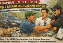 Warga Banyuwangi Gagalkan Penipuan Tokek Rp2 Miliar