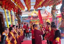 Delapan Rupang Dewa Kumpul di Klenteng Hoo Tong Bio Banyuwangi