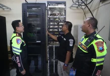 Polres Tinjau Fasilitas Pemancar Radio Polri