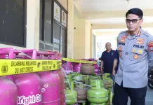 Polresta Banyuwangi Tangkap Pelaku Dugaan Kasus Oplos LPG Subsidi