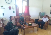 TNI di Lumajang Gelar Komsos Dengan Stasiun KAI Klakah