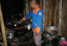 Lupa Matikan Kompor, Dapur Warga Situbondo Terbakar