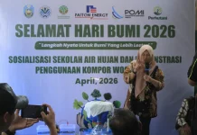 PT POMI Bangun Sumur Bor Atasi Kekeringan Warga