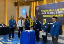 Kadinkes Bondowoso Terpilih Kembali Sebagai Ketua Ika Unair