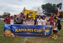 Turnamen Sepak Bola Tingkat SSB usai, Ini Pemenangnya
