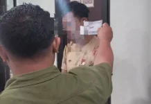 Polisi Lumajang Tangkap Pria Bawa Sabu di Aula Disdik