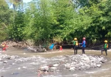 Tim SAR Gabungan Perluas Pencarian Korban Sungai Garahan