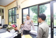 Kapolres Bondowoso Monitoring Pelayanan Publik Pastikan Berjalan Baik