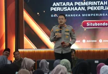 Polres Situbondo Apresiasi Dialog Interaktif Peringatan Hari Buruh