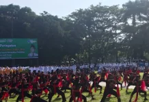 Remo Sutinah, Warnai Peringatan Hardiknas Bondowoso
