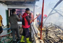 Tiga Rumah dan Uang Tunai Rp160 juta Terbakar