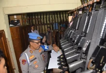 Pemeriksaan Senpi Polisi, 7 Tak Layak Pakai