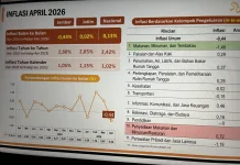 BPS: Jember Alami Deflasi 0,44 Persen pada April 2026